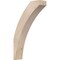 Ekena Millwork 3 1/2"W x 12"D x 20"H Thorton Smooth Knee Brace, Douglas Fir BRC04X12X20THR00SDF - alternate 1